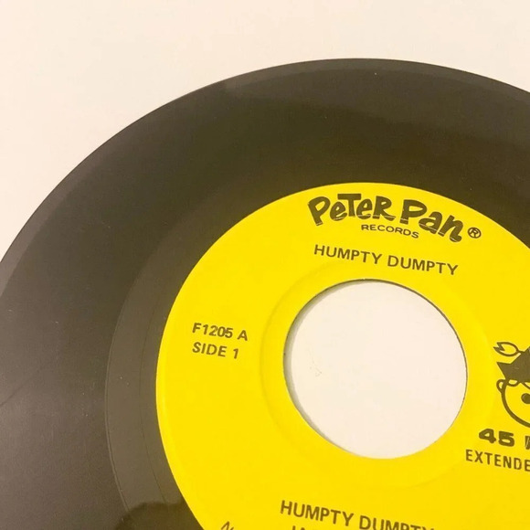 Vintage Peter Pan Records Humpty Dumpty Record 45 rpm Extended Play - Picture 8 of 12